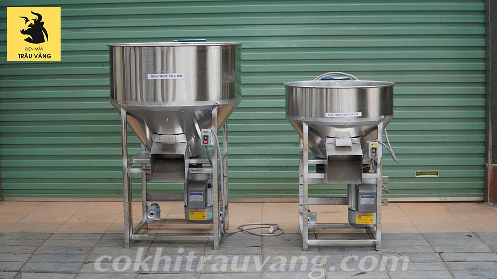 máy trộn thức ăn 100L