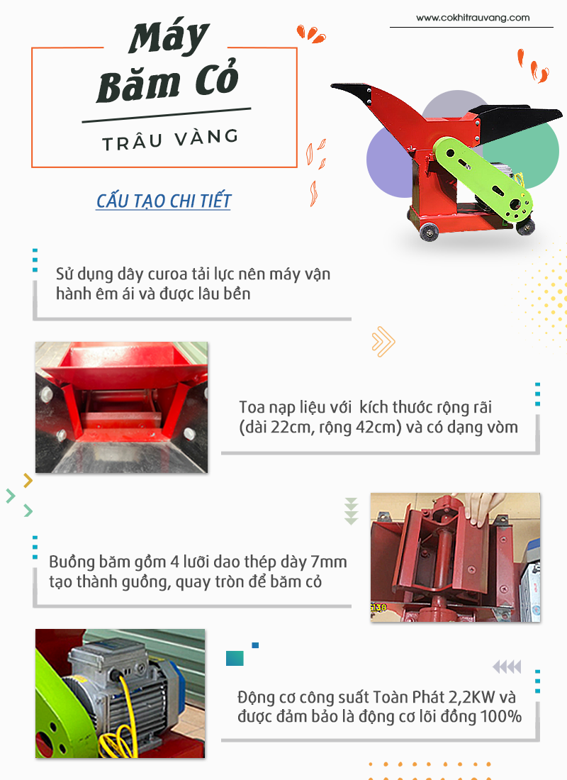 máy băm thái cỏ cho bò