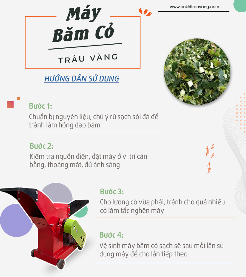 máy băm thái cỏ cho bò