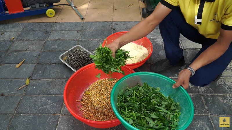 nguyên liệu ép cám viên