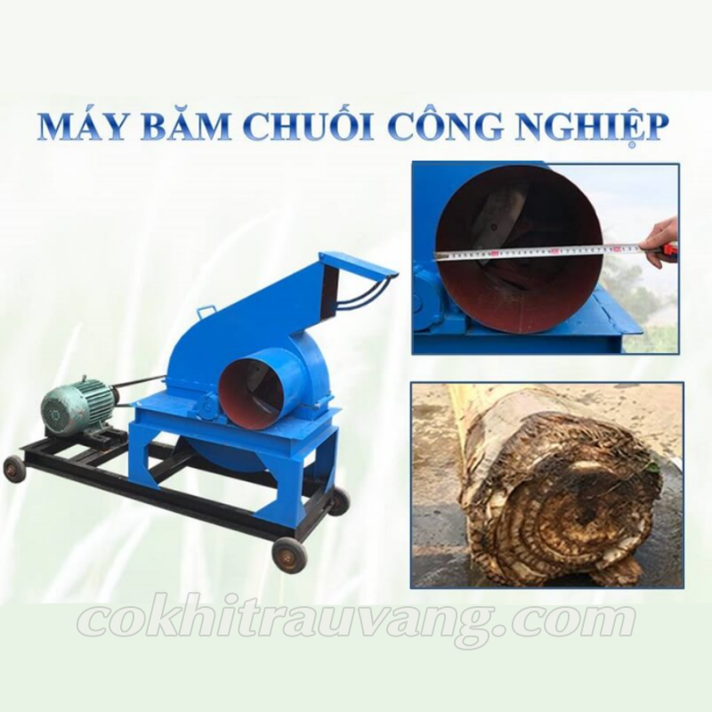 máy băm chuối công nghiệp