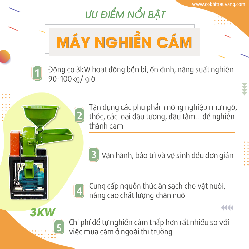 máy nghiền cám