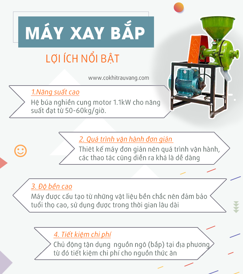 Máy xay thức ăn cho gà