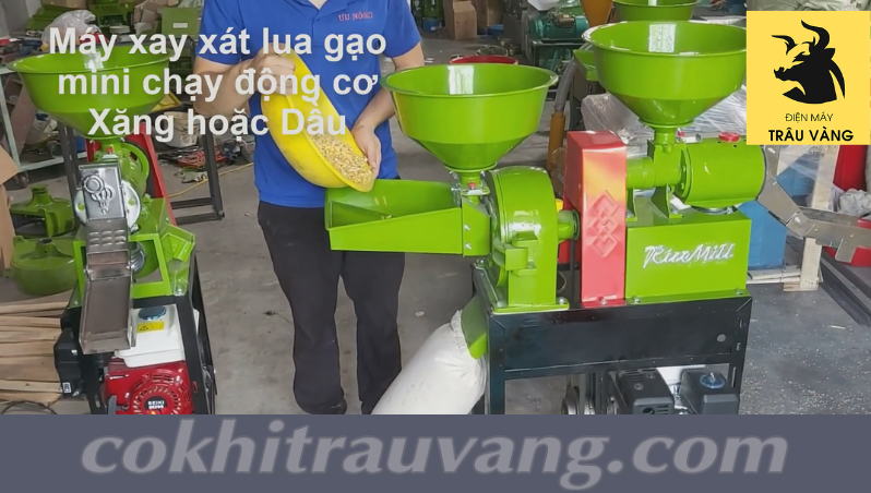 Mát xay xát gạo 