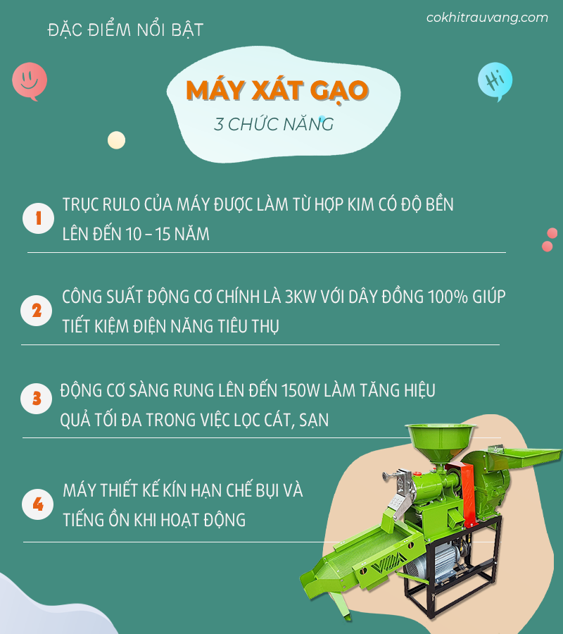 máy xát gạo