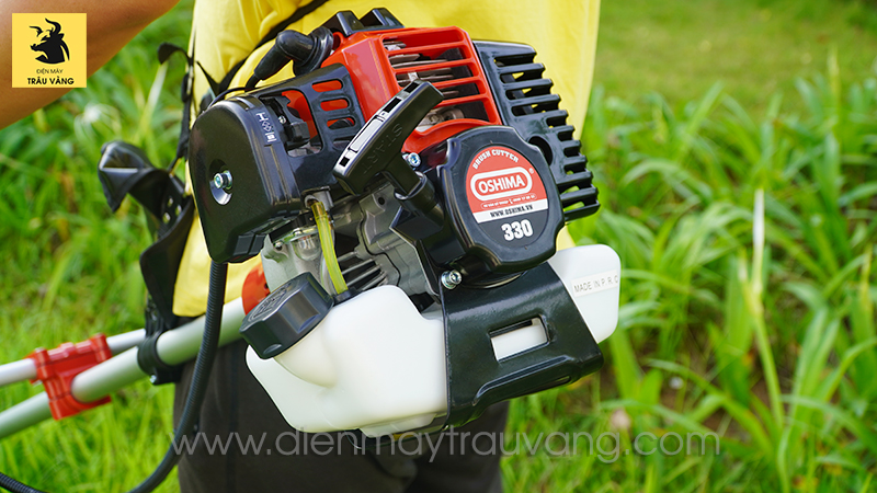 Máy phát cỏ oshima 330 bạc