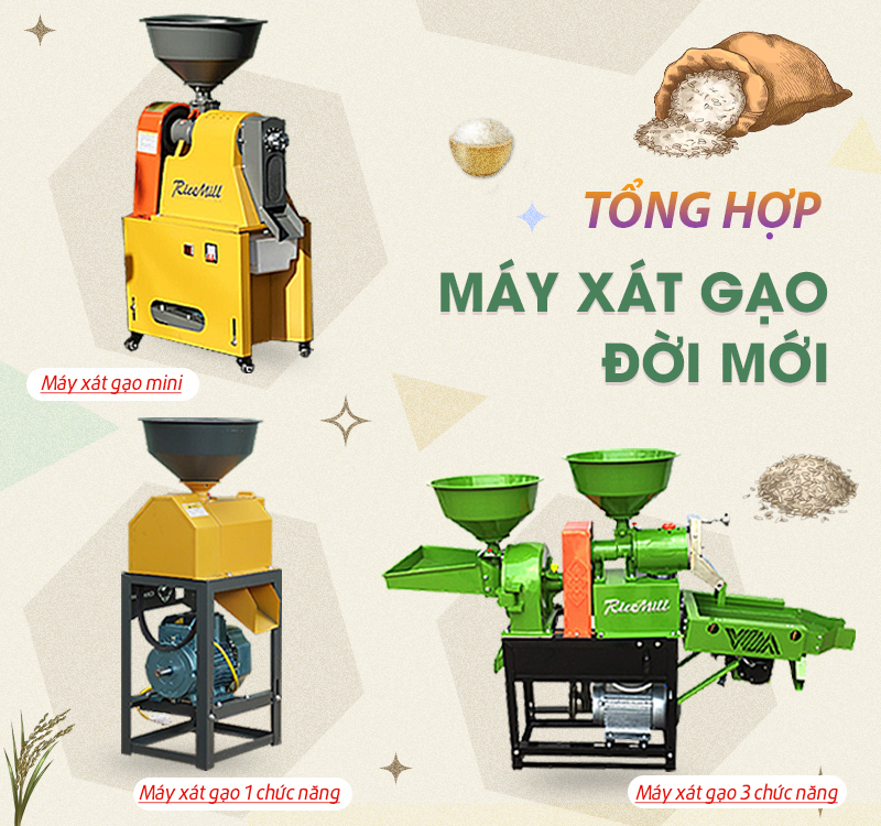 Chọn mua máy xát gạo