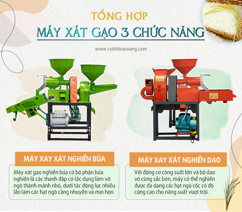 Máy xay xát lúa gạo công nghiệp