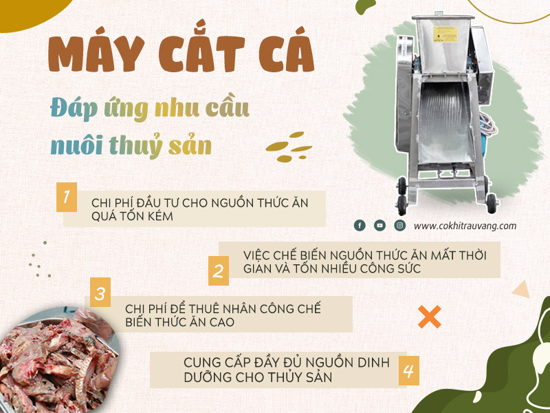 máy cắt cá mồi