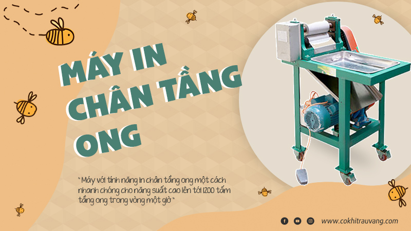 máy in chân tầng ong