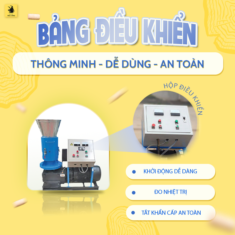 máy ép viên nén gỗ