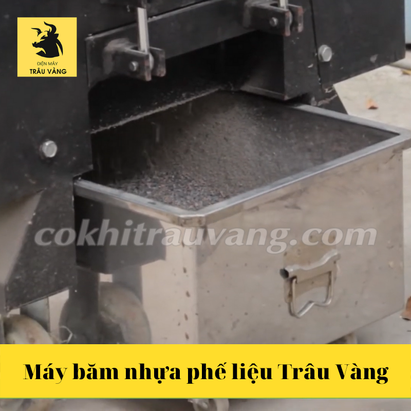 máy băm nhựa cũ