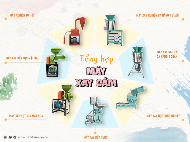 máy xay bắp