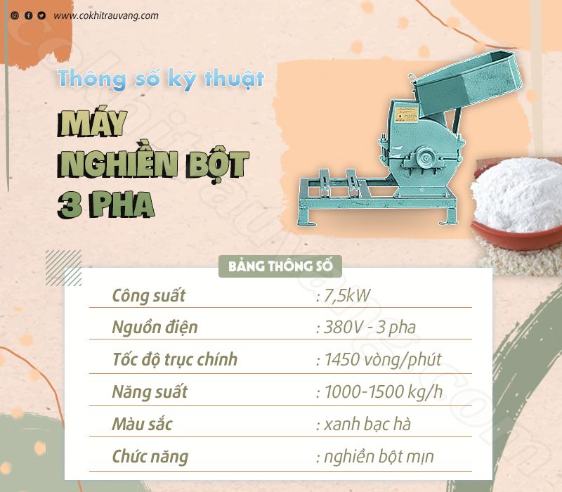 Máy nghiền bột công nghiệp