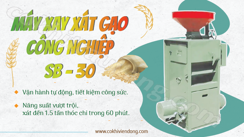 máy xay xát gạo công nghiệp