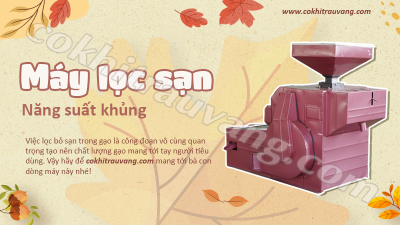 Máy lọc sạn gạo