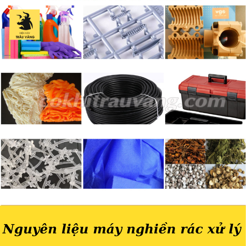 Máy nghiền rác thải