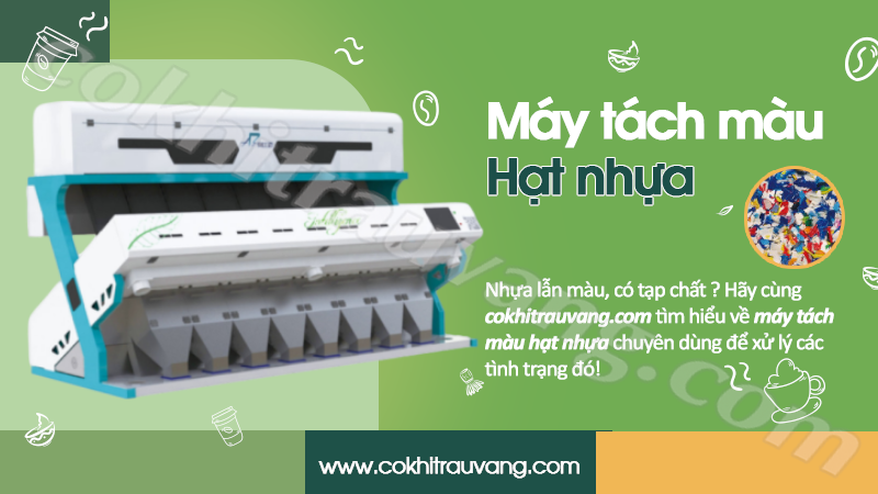 Máy tách màu nhựa