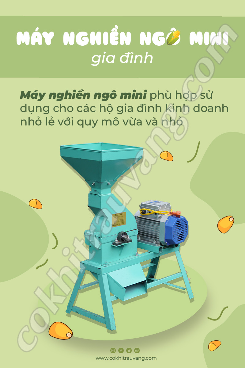 máy nghiền ngô mini gia đình